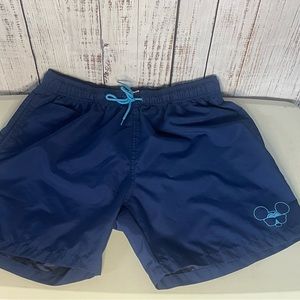 Disney Parks Walt Disney World Mickey Mouse Men’s Blue Swim size L